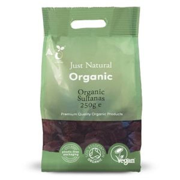 Organic Sultanas 250g - Image 2
