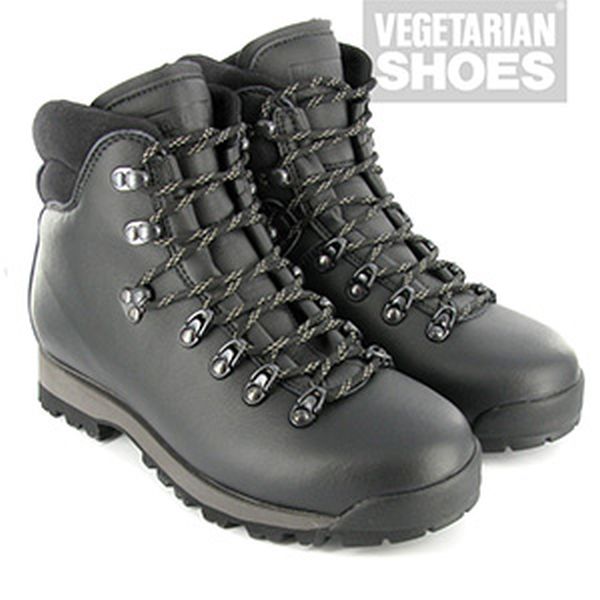 Vegetarian Shoes Snowdon Boots Black Size 39 (UK 6)