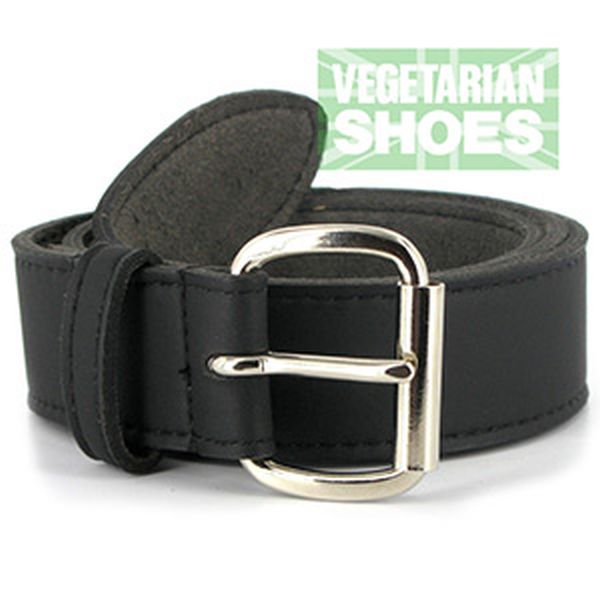 Vegetarian Shoes Roller Belt Black 46 inch - Image 2