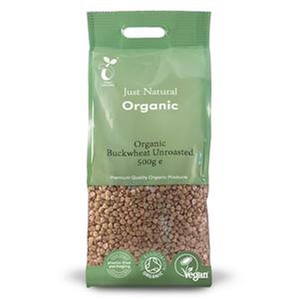 Organic Unroasted Buckwheat 500g