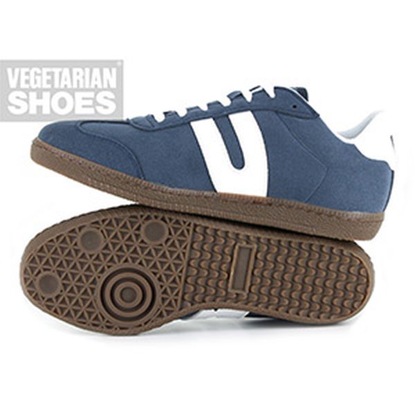 Vegetarian Shoes Cheatah Navy Blue Size 38 (UK 5)