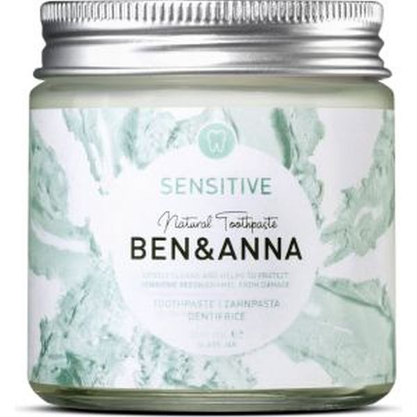 Ben & Anna Natural Senstiive Toothpaste Powder 100ml (plastic free)