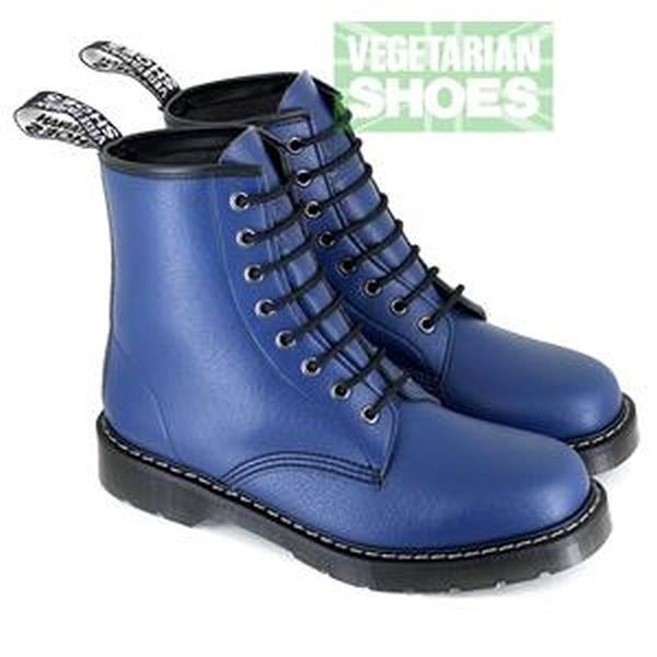 Vegetarian Shoes Airseal Boulder Boot (Blue) - UK Size 7
