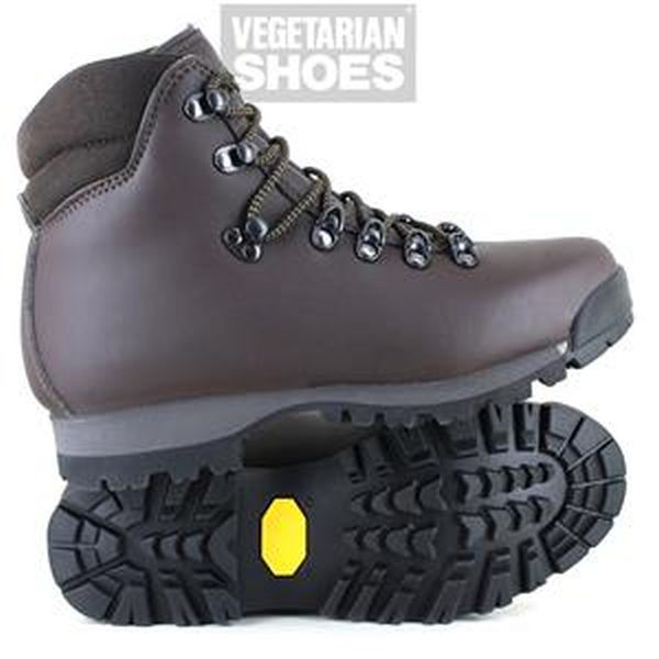Vegetarian Shoes Snowdon Boot - Brown - EU Size 41 (UK 7.3) - Image 7