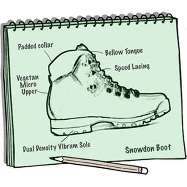 Vegetarian Shoes Snowdon Boot - Brown - EU Size 41 (UK 7.3) - Image 9