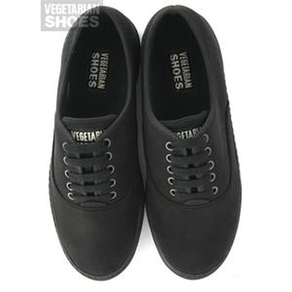 Vegetarian Shoes Kennedy Shoe - Black - EU Size 44 (UK 10) - Image 6