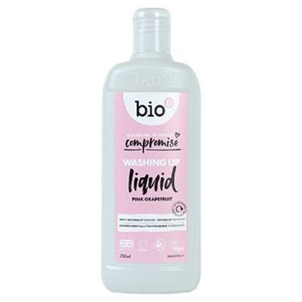 Bio-D Concentrated Washing Up Liquid with Pink Grapefruit 750ml