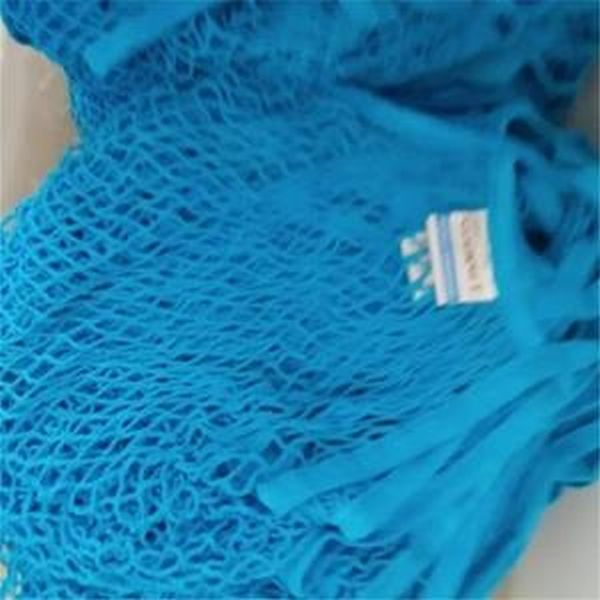 Bright Blue Cotton String Bag - Image 2