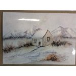 Little Hollow Studio Winter Cottage Card