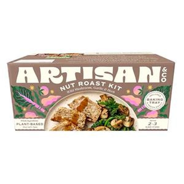 Artisan & Co. Wild Mushroom, Garlic & Herb Nut Roast Kit 212g